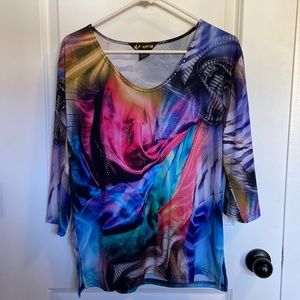 Colorful, Lightweight Top
